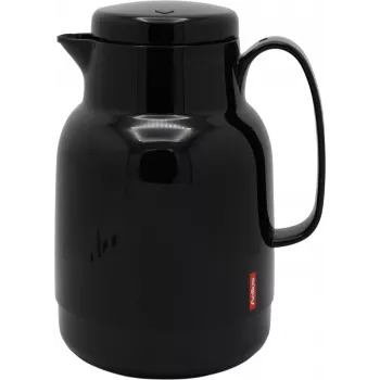 HELIOS Mondo vakuumā izolēts termokauss 1,0 L, melns (3354-002)