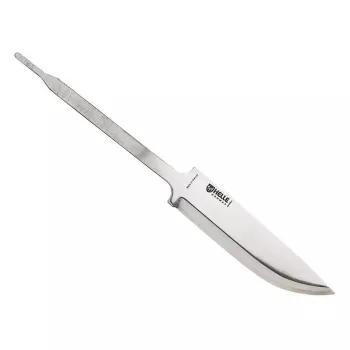 Helle Gaupe K310 Clinch nazis - trīskārt laminēts nerūsējošais tērauds, cirtainais bērzs, ādas apvalks