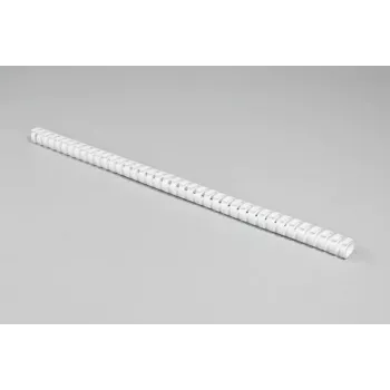 HELLERMANNTYTON FLEX-20SK-PP-WH spirālveida kabeļu pārvalks, balts, 20 mm, 25 m