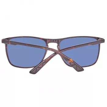 Helly Hansen HH5004-C01-57 Men's Rectangular Sunglasses, Black Frame, Grey Lens, 57/18/140 mm
