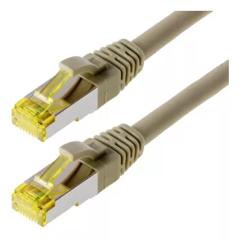 HELOS Cat5e SF/UTP RJ45 Patch vads, 1 m, pelēks
