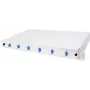 HELOS Fiber Optic 19 collu sadales kārba ar 6x LC Duplex, vienmoda