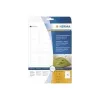 HERMA 8016 Crystal Clear Glossy Polyester Labels A4 45,7 x 21,2 mm 1200 uzlīmes