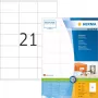 HERMA Premium 4634 pastāvīgi lipīgas matētas laminēta papīra etiķetes, baltas, 70 x 41 mm, 4200 etiķetes (200 loksnes x 21)