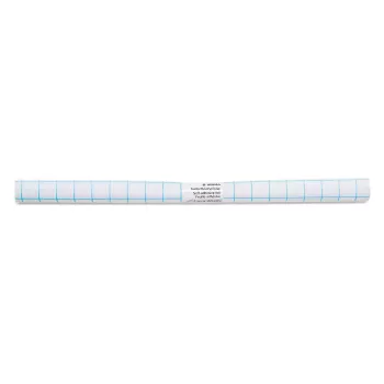 HERMA pašlīmējošā grāmatu aizsargplēve, caurspīdīga spīdīga PP, 400 mm x 1 m, ar režģa līnijām 7001