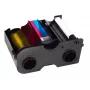 HID Fargo YMCKO Ribbon Cartridge with Cleaning Roller