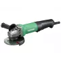 HIKOKI leņķa slīpmašīna 125mm, 11500 apgr./min, M14, 1400W, slīdēšanas slēdzis