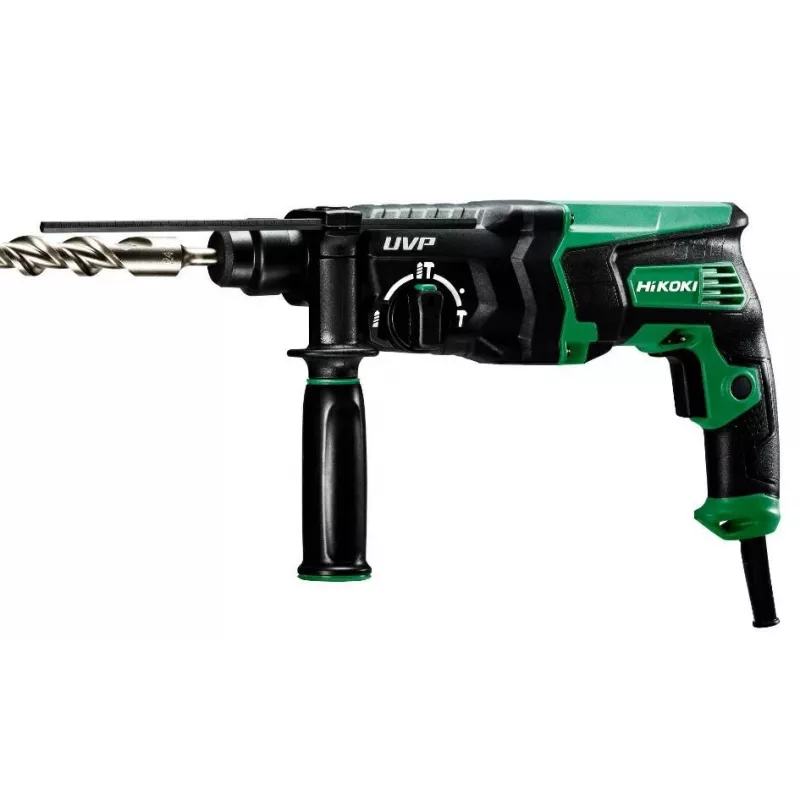 Hikoki DH28PCY2WSZ Triecienurbis 1100 RPM SDS Plus 3 kg Melns, Zaļš