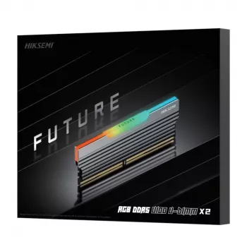 HIKSEMI Future RGB 32GB (2x16GB) 6000MHz DDR5 UDIMM atmiņas komplekts, CL30, melns