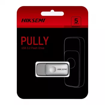HIKSEMI Pully 32GB USB 3.2 Gen 1 zibatmiņa USB-A ievelkama, melna