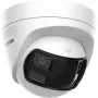 Hikvision DS-2CD1383G2P-LIUF/SL 8 MP Smart Hybrid Light Turret IP kamera ar divvirzienu audio, 2.0 mm objektīvs