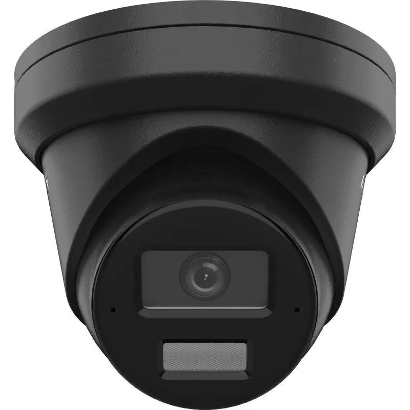 Hikvision DS-2CD2343G2-LI2U(2.8mm) 4MP Turret IP kamera, Live-Guard, AcuSense, melna
