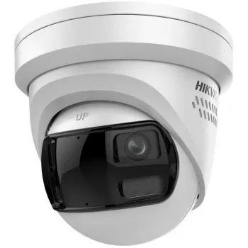 Hikvision DS-2CD2363G2P-LISU/SL(180°)(O-STD) 6 MP āra divu objektīvu tīkla kamera ar 180° panorāmas skatu, AcuSense, divvirzienu audio, stroboskopa gaismu, IP67