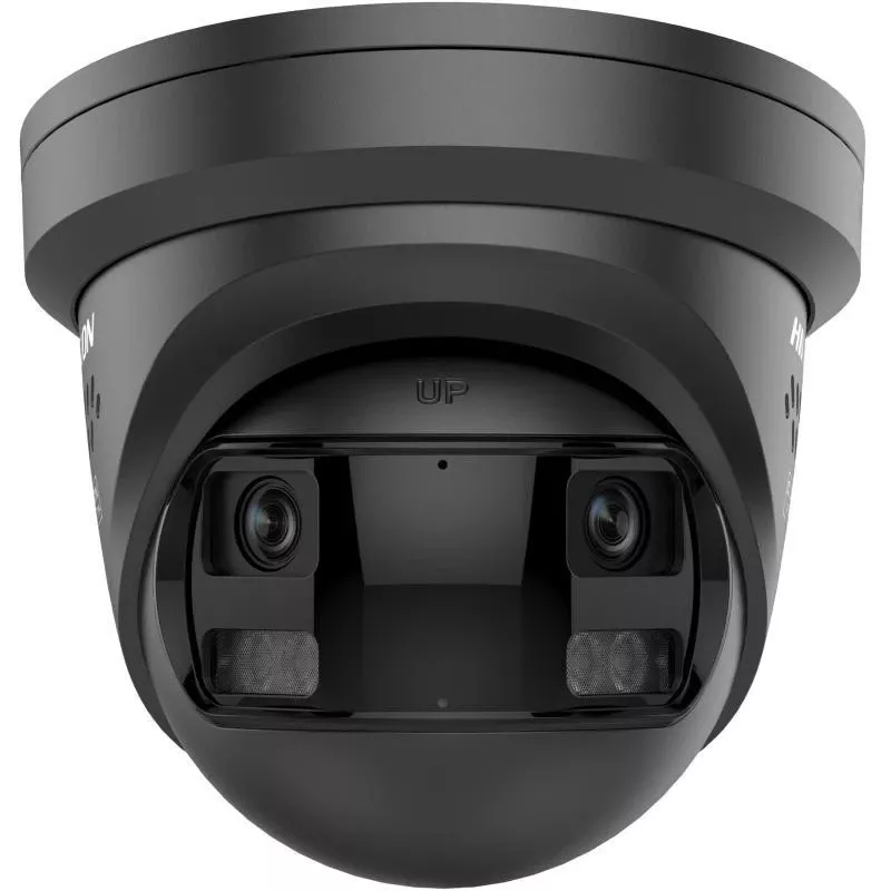 Hikvision DS-2CD2363G2P-LISU/SL 180° Panoramiskā AcuSense Tīkla Kamera, 2×4mm Objektīvs, 3840×1080, Melna DS-2CD2363G2P-LISU/SL(180°)(O-STD)/BLACK