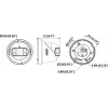 Hikvision DS-2CD2363G2P-LISU/SL 180° Panoramiskā AcuSense Tīkla Kamera, 2×4mm Objektīvs, 3840×1080, Melna DS-2CD2363G2P-LISU/SL(180°)(O-STD)/BLACK