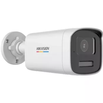 Hikvision DS-2CE12UF3T-LS 3K ColorVu 4-in-1 Mini Bullet kamera ar 2.8mm objektīvu, 40m siltā gaisma, IP67