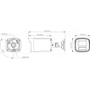 Hikvision DS-2CE12UF3T-LS 3K ColorVu 4-in-1 Mini Bullet kamera ar 2.8mm objektīvu, 40m siltā gaisma, IP67