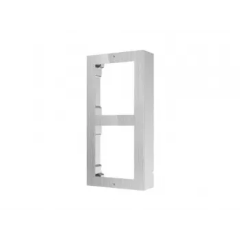 Hikvision DS-KD-ACW2/S virsmas montāžas sadales kārba durvju stacijai, 2-gang, nerūsējošais tērauds, laikapstākļiem izturīga
