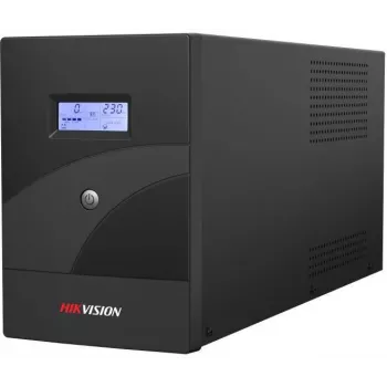 Hikvision DS-UPS3000-R(O-STD)/EU 3000 VA 2400 W tiešsaistes dubultās pārveidošanas rackmontējams UPS (2U)