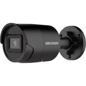 Hikvision Pro Series DS-2CD2043G2-LI2U 4MP Smart Hybrid Light bullet IP kamera, 2.8mm, melna