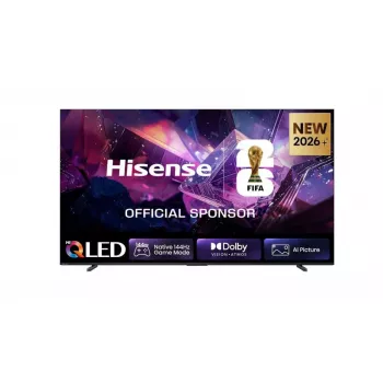 Hisense 100E7DS PRO 100 inch 4K Hi-QLED Smart TV 144Hz HDR WiFi Bluetooth Melns/Pelēks