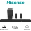 Hisense AX5100Q 5.1.2 kanālu 510W Dolby Atmos skaņu josla ar bezvadu zemfrekvences skaļruni un aizmugurējiem skaļruņiem 20015174
