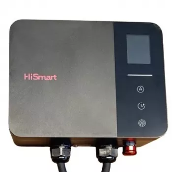 HISMART EV200931 EV uzlādes stacija Type 2 11kW 16A 3-fāžu 5m kabelis