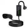 HISMART pārnēsājamais EV lādētājs Tesla NACS - Schuko (220V), 8-16A, 3.5kW, 1-fāze, 5m
