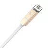 Hoco Universal UCL01 Multifunction Apple + Micro USB kabelis, zelts, 1m