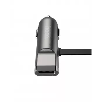Hoco Universal UCL01 daudzfunkciju kabelis Apple + Micro USB, pelēks, 1,2m