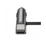 Hoco Universal UCL01 daudzfunkciju kabelis Apple + Micro USB, pelēks, 1,2m
