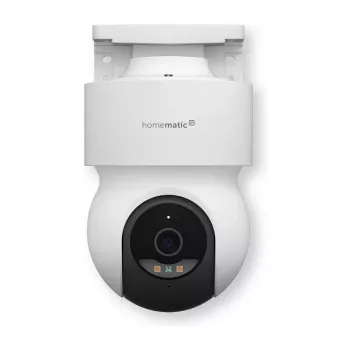 Homematic IP āra kamera (HmIP-CO) balta, 5MP, WLAN – viedās mājas drošības kamera
