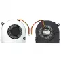 HP 6520S / 540 CPU dzesēšanas ventilators - 3 kontaktu, 5V, hidrodinamiskais gultnis, melns