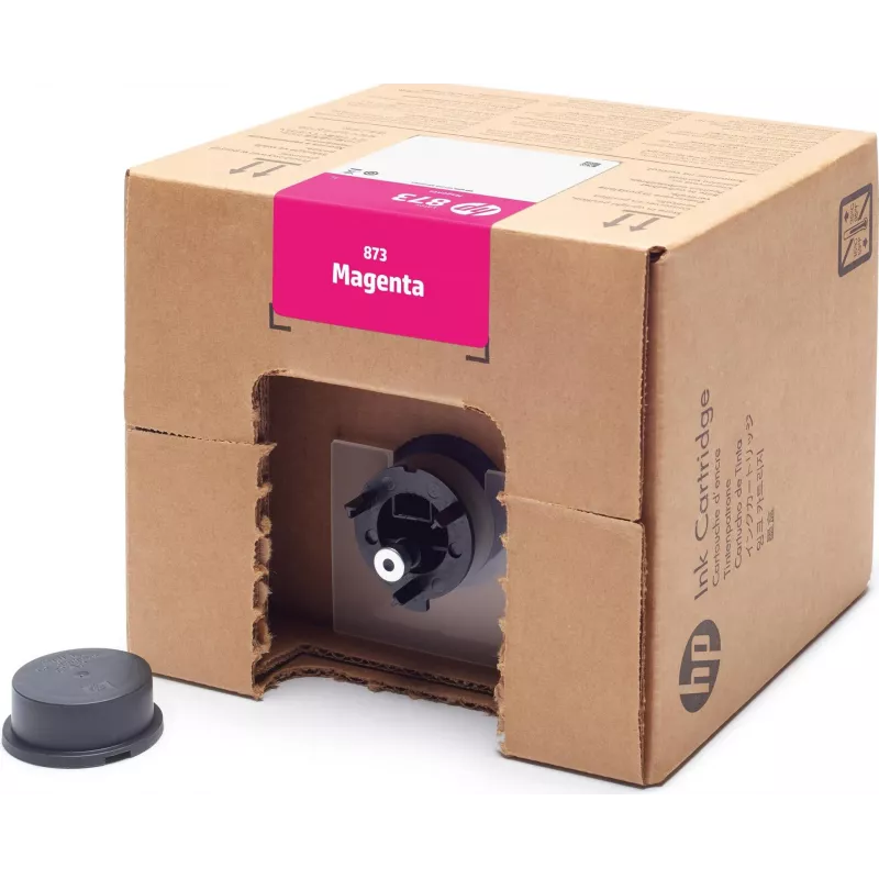 HP 873 3L Magenta Original Latex Ink Cartridge for Latex 800/800W