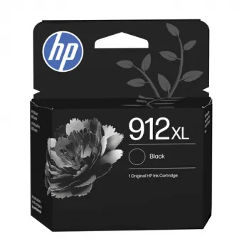 HP 912XL High Yield Black Ink Cartridge (18 ml) - Original