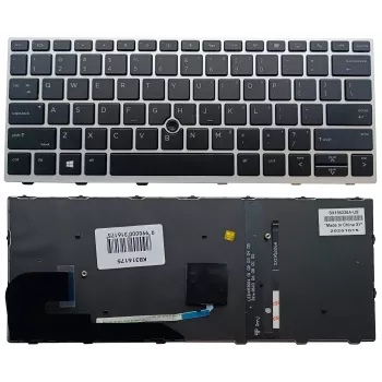 HP EliteBook 730/735/830 G5/G6 klaviatūra ar apgaismojumu un TrackPoint