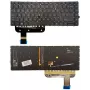 HP EliteBook 845 G7 klaviatūra ar apgaismojumu un Trackpoint, US English (QWERTY), melna