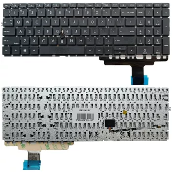 HP EliteBook 850 G8 klaviatūra ar Trackpoint, US English, ar apgaismojumu, melna