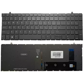 HP EliteBook 860 G9, 865 G9, 860 G10, 865 G10 klaviatūra ar apgaismojumu, US izkārtojums