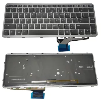 HP EliteBook Folio 1040 rezerves klaviatūra, US English, bez apgaismojuma