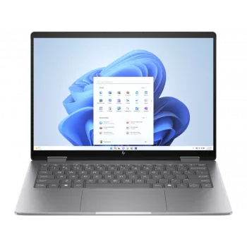 HP Envy x360 14-fc0775ng 2-in-1 klēpjdators, Intel Core Ultra 7 155U, 16 GB RAM, 1 TB SSD, 14,0 inch WUXGA skārienekrāns, Windows 11 Home, Meteorite Grey