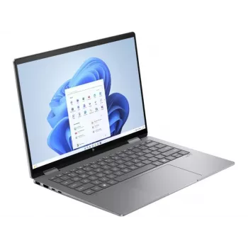 HP Envy x360 14-fc0789nz 2-in-1 klēpjdators | Intel Core Ultra 7 | 14 inch 2.8K OLED skārienekrāns | 32GB RAM | 1TB SSD | Windows 11 Home | Natural Silver