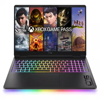 HP HyperX OMEN 16-ah1470ng spēļu klēpjdators, AMD Ryzen 7, RTX 5070 Ti, 32GB RAM, 1TB SSD, 16,1 collas QHD 270Hz, Windows 11 Home