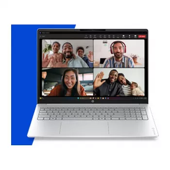 HP OmniBook 3 16-bu0151ng 16 collu WUXGA IPS klēpjdators, Intel Core 5 120U, 12GB RAM, 512GB SSD, Windows 11 Home, Natural Silver