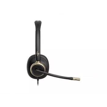 HP Poly Mission 825 Stereo USB vadu austiņas ar aktīvo trokšņu slāpēšanu, melnas