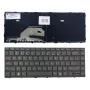 HP ProBook 430 G5 / 440 G5 klaviatūras komplekts ar rāmi, US English, ar apgaismojumu, melns