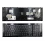 HP ProBook 4720s UK klaviatūra - melna, pilna izmēra, chiclet, šķērveida slēdži, ciparu taustiņu bloks, iekšējais lentkabelis