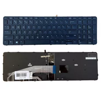 HP ProBook 650 G2/G3, 655 G2/G3 klaviatūra ar apgaismojumu