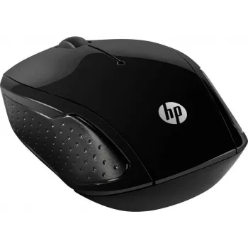 HP Wireless Mouse 200 - 2,4 GHz optiskā pele, 1000 DPI, 3 pogas, abroku, melna X6W31AA#ABD