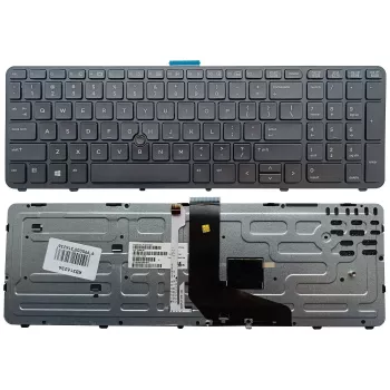 HP ZBook 15 G1 G2 klaviatūra ar apgaismojumu un TrackPoint, US izkārtojums